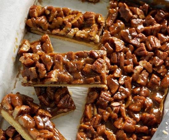 Pecan Nut Slice Pastry